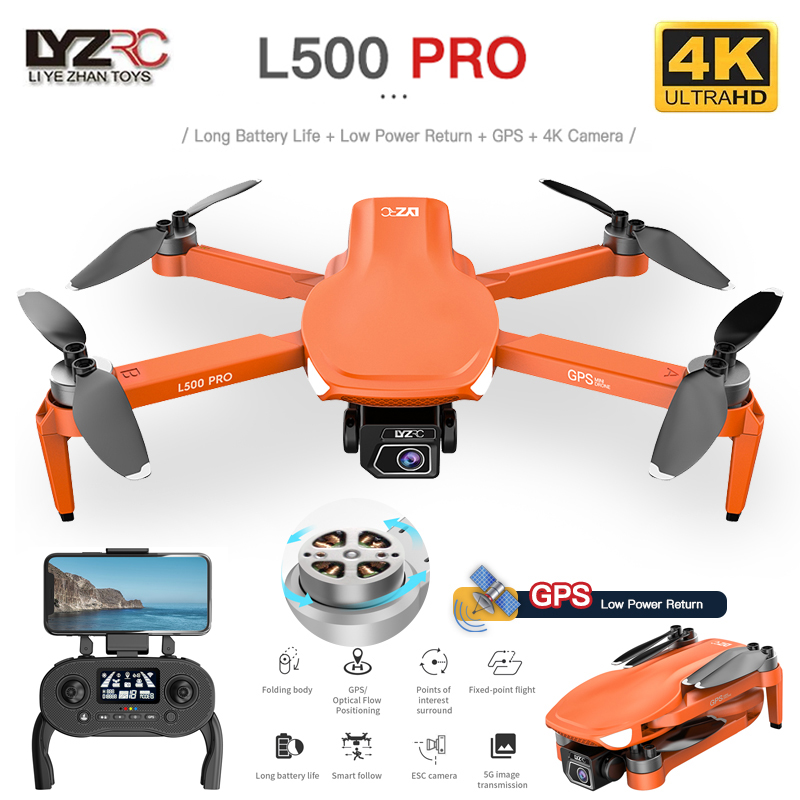 L500 PRO GPS Drone 4K Profesio - Drone Gps Mount recension och pris