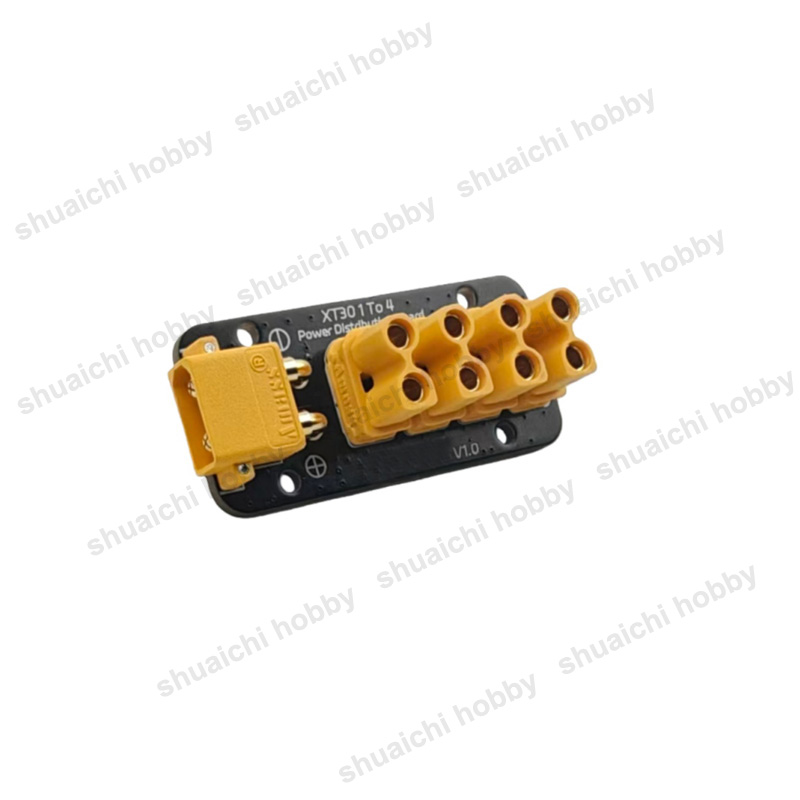 1PCS 30A XT30 Port 1 to 4-Chan - Drone Power Distribution Board recension och pris