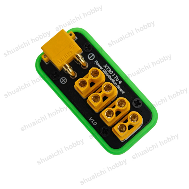 1PCS 30A XT30 Port 1 to 4-Chan - Drone Power Distribution Board recension och pris