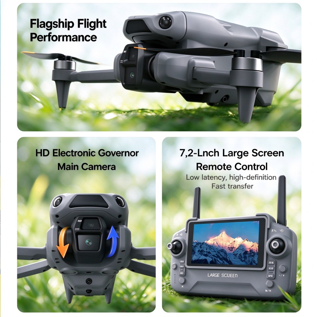 New LF682 MAX GPS Drone Profes - Drone Gimbal recension och pris