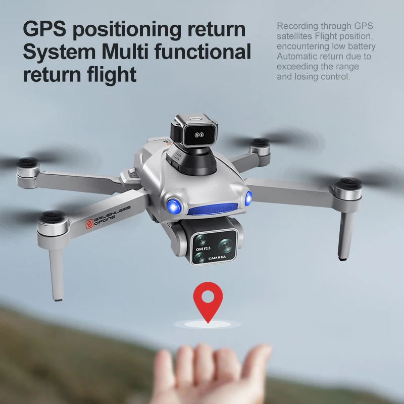 S119 Drone GPS WIFI FPV 4K Dua - Drone Gps Mount recension och pris