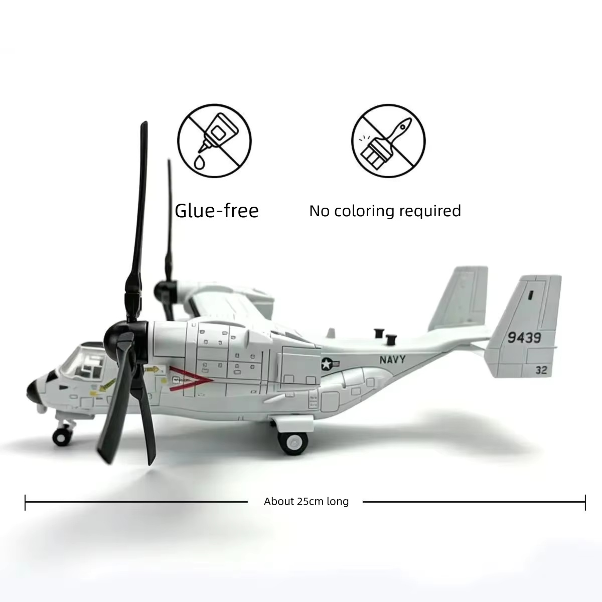 1/72 Scale ABS Plastic V-22 Os - Jjrc Drone X12 recension och pris