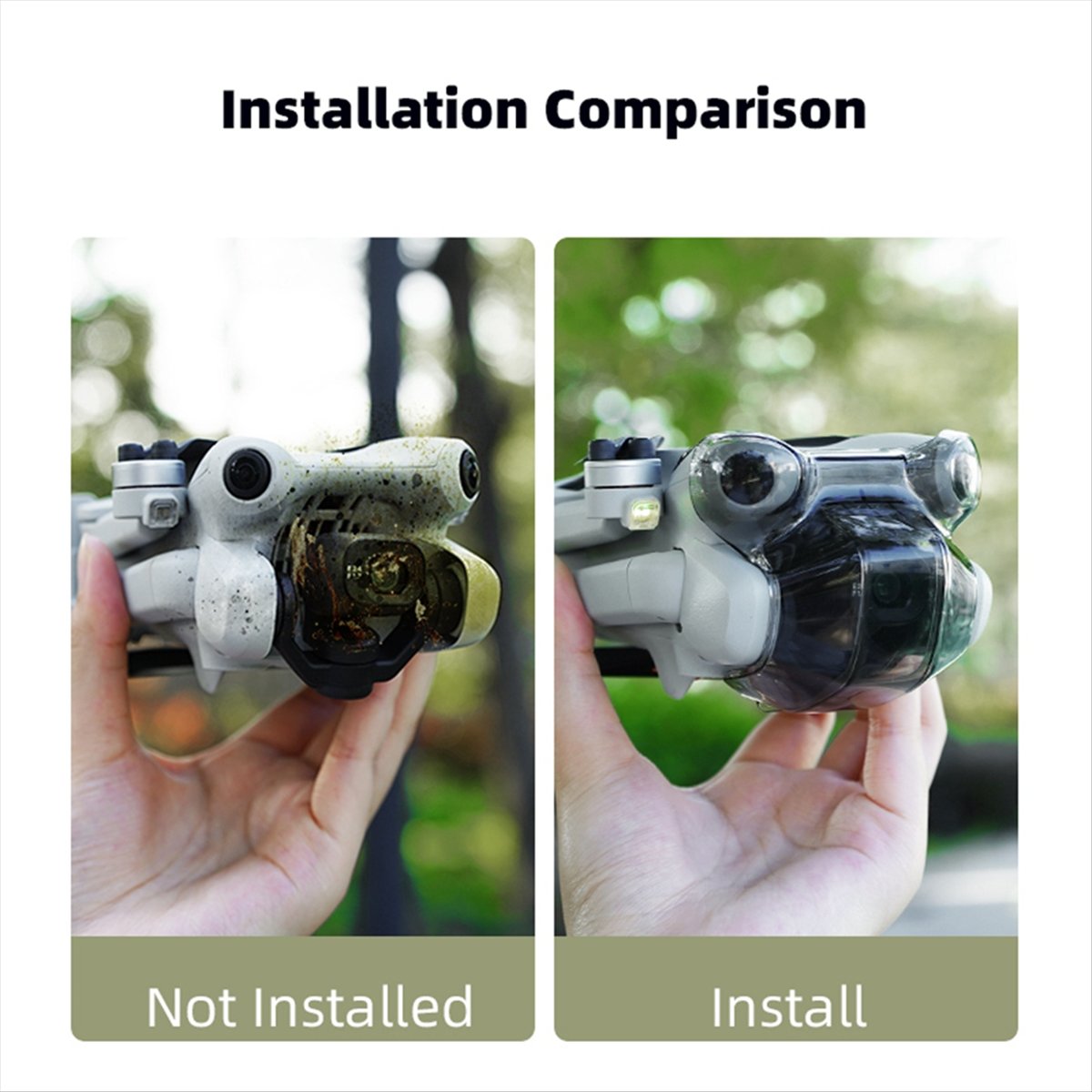 ABQX For 4 Pro Drone Lens Cap  - Drone Gimbal recension och pris