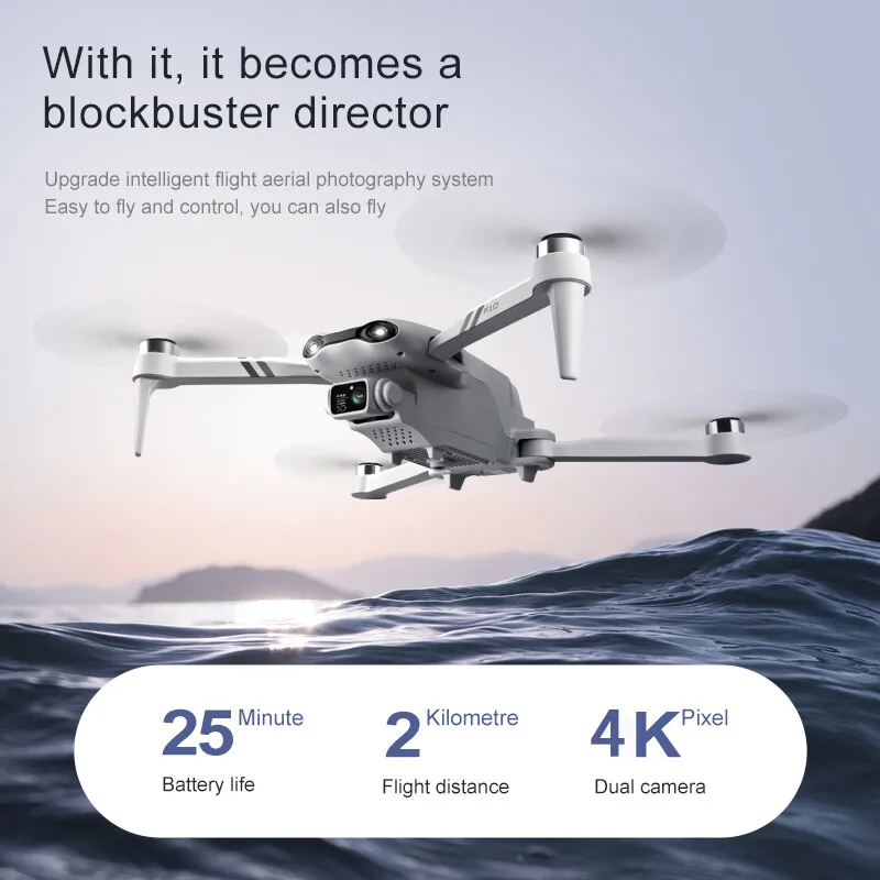 4DRC F10 Remote Control Drone  - Drone Gps Mount recension och pris
