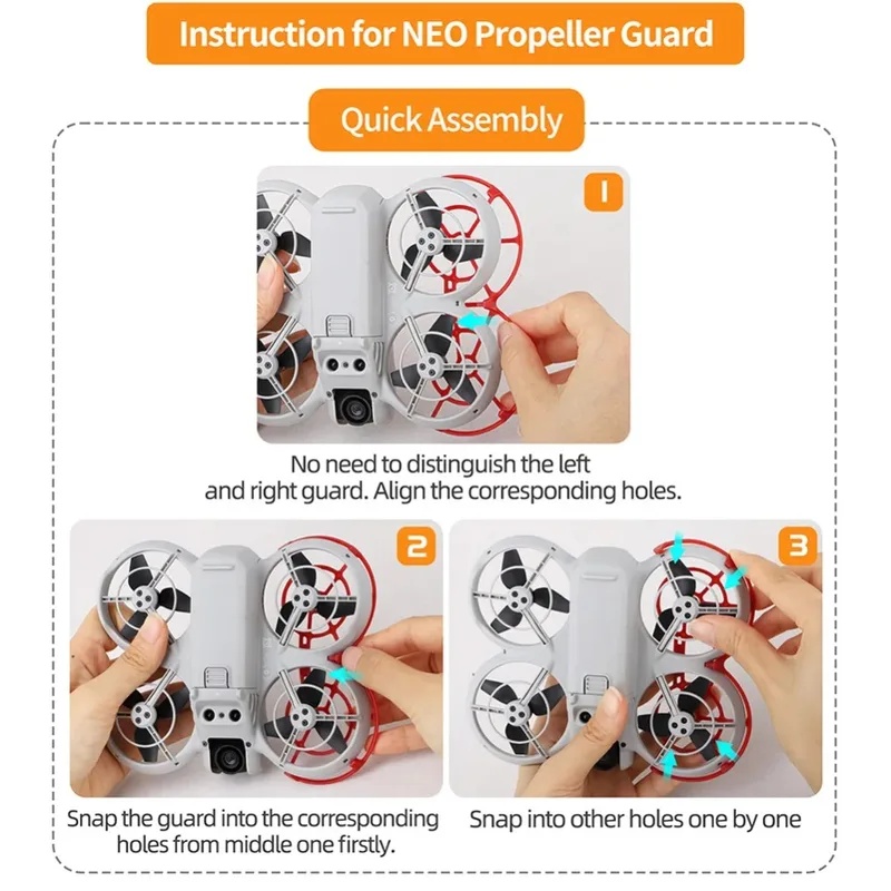 For DJI NEO Propeller Guard An - Drone Propeller Guard recension och pris